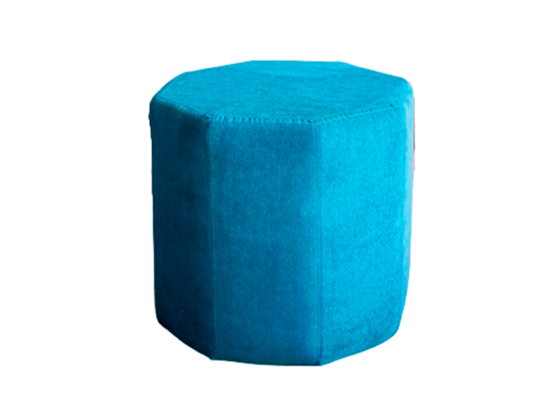 Пуфик Big Shape Aquamarine Polygonal