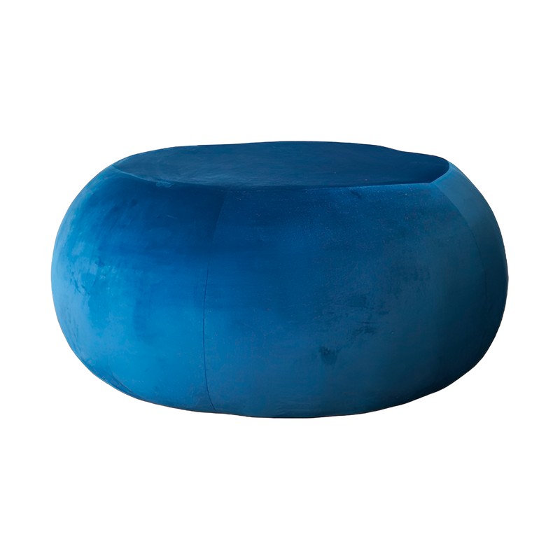 Пуфик Big Shape Blue Round