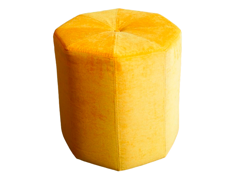 Пуфик Shape Yellow Polygonal