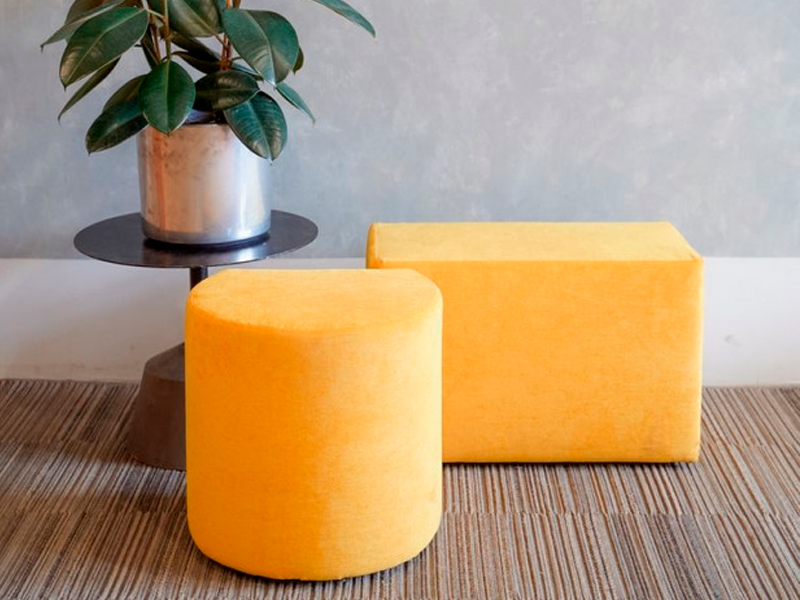 Пуфик Shape Yellow Round