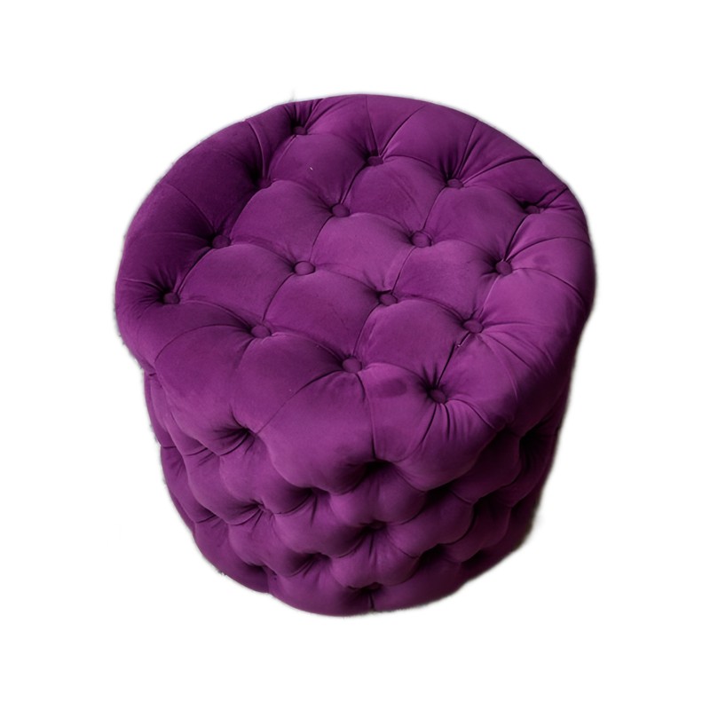 Пуфик Velvet Purple Round