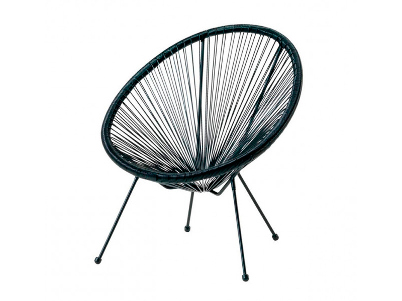 Садовый стул Acapulco Chair чёрный