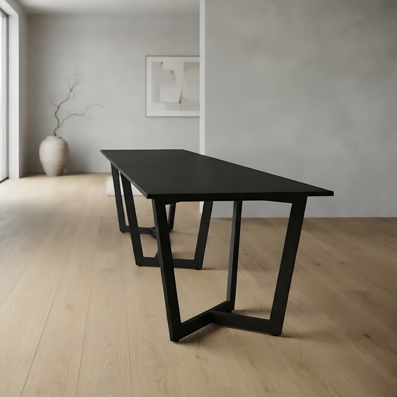 Стол переговорный 450×75 см чёрный