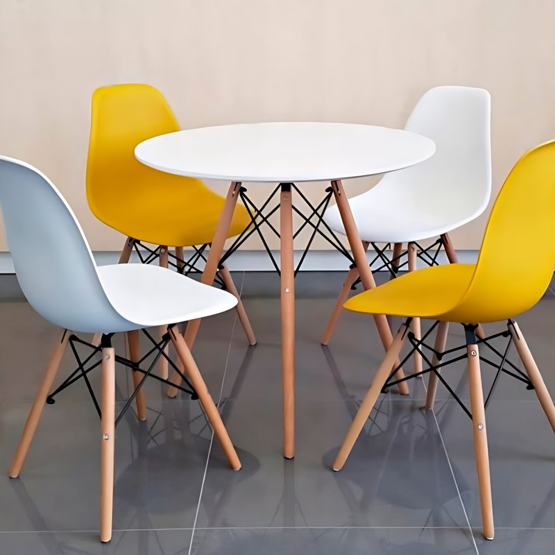 Стул Eames жёлтый