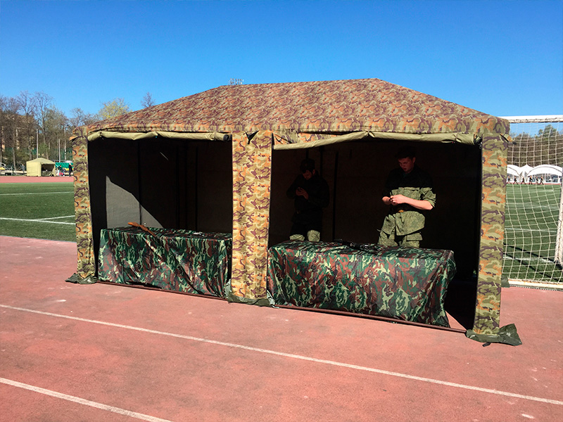 Тент палатка камуфляж 5х2,5 м